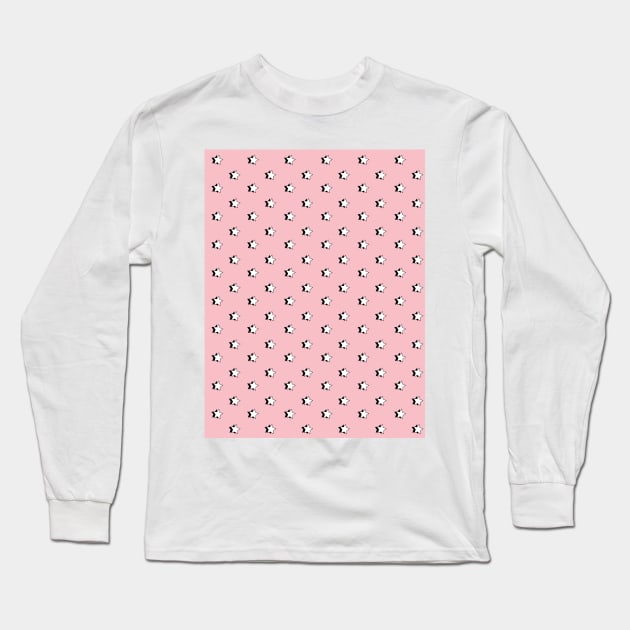 Pink Retro Aesthetic Stars / VSCO Stars Long Sleeve T-Shirt by YourGoods